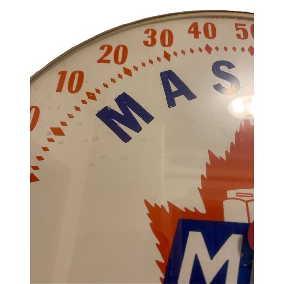 Vintage Master Feeds Bubble Glass Advertising Thermometer - Picture 7 of 8
